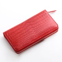 sankyoshokai/サンキョウショウカイ 三京商会 クロコダイルレザー 長財布 マット加工/508244973