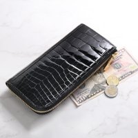 HALEINE/アレンヌ HALEINE [HALEINE]クロコダイルレザー 長財布 日本製 L字ファスナー/508244984