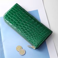 HALEINE/アレンヌ HALEINE [HALEINE]クロコダイルレザー 長財布 日本製 L字ファスナー/508244984