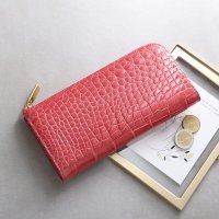 HALEINE/アレンヌ HALEINE [HALEINE]クロコダイルレザー 長財布 日本製 L字ファスナー/508244984