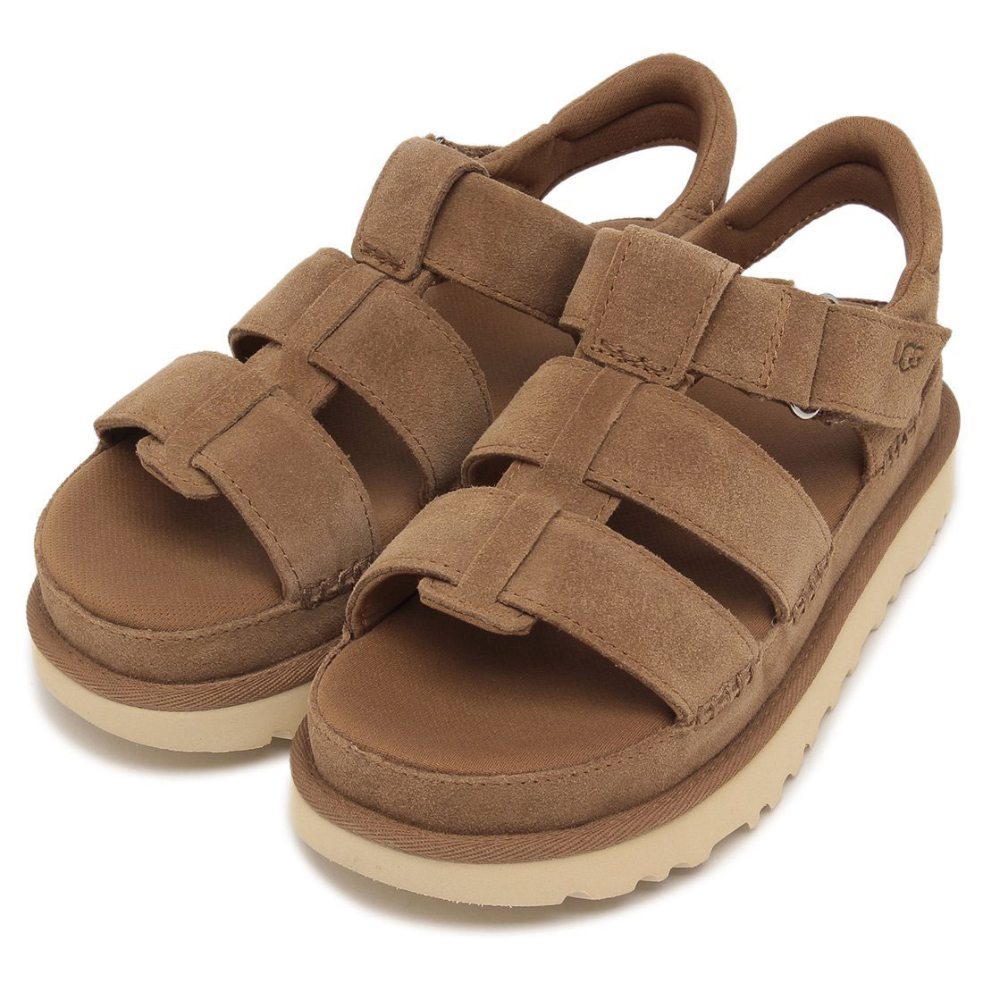 アグ UGG アグ 厚底 サンダル ゴールデンスター ストラップ