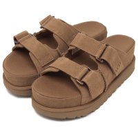 UGG/アグ UGG アグ 厚底 サンダル ゴールデンスターハイ スライド プラットフォーム ブラウン レディース 1155458 CHE/508245082