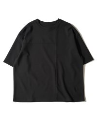 TETE HOMME/テットオム TETE HOMME ライトアムンゼン 切替えクルーネックTシャツ/508245114