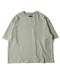 TETE HOMME/テットオム TETE HOMME ライトアムンゼン 切替えクルーネックTシャツ/508245114