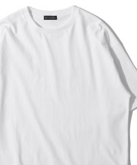 TETE HOMME/テットオム TETE HOMME 6.5オンスガス焼き天竺クルーネックTシャツ/508245116