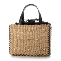 Cachellie/カシェリエ CACHELLIE C8596 ABACA F/PEARL SQUARE TOTE/508245130