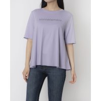 EGLANTINE/エグランティーヌ EGLANTINE ロゴプリントAライン半袖Tシャツ【日本製】/508245151
