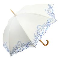 CHINOISERIE MODERN KYOTO/シノワズリーモダンキョウト シノワズリーモダン京都 シノワズリーモダンキョウト シノワズリーモダン京都 プレシオサ＆ペイズリー刺繍 かわず張り長日傘 50cm/508245191