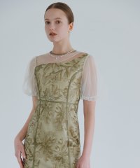 Leja/レジャ Leja アシンメトリーシアーフラワードレス美脚効果結婚式 パーティードレス 成人式 二次会 同窓会 お呼ばれ オケージョン 20代 30代 40代/508245228