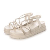 Bridget Birkin/ブリジット バーキン Bridget Birkin ビジュークロスベルトサンダル/508245298