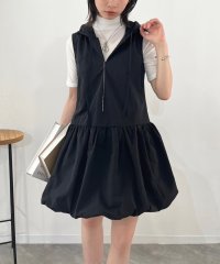 Jewelobe/ジュエローブ Jewelobe バルーンスカートショートフーディーミニワンピース/508245315