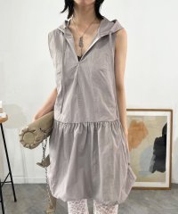 Jewelobe/ジュエローブ Jewelobe バルーンスカートショートフーディーミニワンピース/508245315