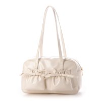 STYLEBLOCK/スタイルブロック STYLEBLOCK リボン付きレザー調ショルダーバッグ/508245361