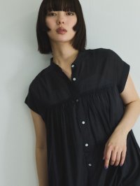VICKY/ビッキー VICKY ボイルフレンチスリーブシャツワンピース≪手洗い可能≫/508245450
