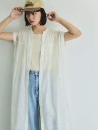 VICKY/ビッキー VICKY ボイルフレンチスリーブシャツワンピース≪手洗い可能≫/508245450