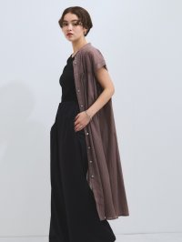 VICKY/ビッキー VICKY ボイルフレンチスリーブシャツワンピース≪手洗い可能≫/508245450