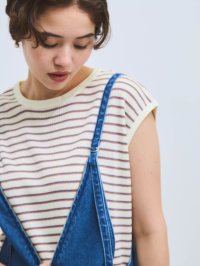 VICKY/ビッキー VICKY マルチボーダーニットベスト≪手洗い可能≫/508245452