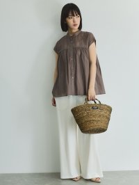 VICKY/ビッキー VICKY ボイルフレンチスリーブブラウス≪手洗い可能≫/508245453