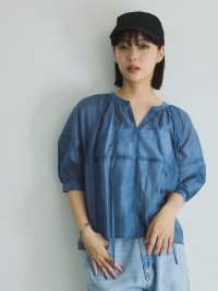 VICKY/ビッキー VICKY ローンギャザータックブラウス≪洗濯機で洗える≫/508245454