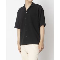 JEANS MATE/ジーンズメイト JEANS MATE BLUE STANDARD DRYリップル オープンカラー シャツ/508245473