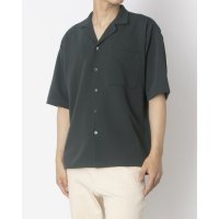 JEANS MATE/ジーンズメイト JEANS MATE BLUE STANDARD DRYリップル オープンカラー シャツ/508245473