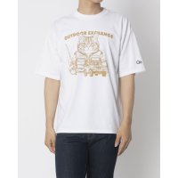 JEANS MATE/ジーンズメイト JEANS MATE OUTDOOR EXCHANGE アニマル プリント Tシャツ ネコ 猫 ねこ/508245475