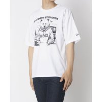 JEANS MATE/ジーンズメイト JEANS MATE OUTDOOR EXCHANGE アニマル プリント Tシャツ クマ 熊 くま/508245476