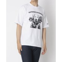 JEANS MATE/ジーンズメイト JEANS MATE OUTDOOR EXCHANGE アニマル プリント Tシャツ イヌ 犬 いぬ/508245477