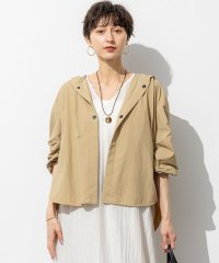 NIJYUSANKU（LARGE SIZE）/【SLOW/一部店舗限定】UVカット/撥水/接触冷感 ナイロンタスランタフタ ライトブルゾン/508245782