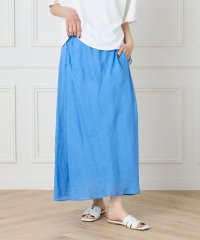 INED/イネド INED 《大きいサイズ》リネンバイヤススカート/508132441