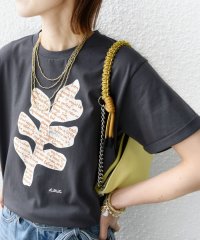 SHIPS WOMEN/【WEB限定】モチーフ 刺繍 プリント TEE/508153445