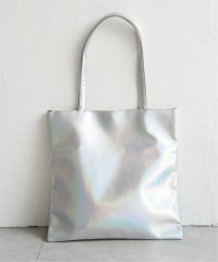VENCE　EXCHANGE/メタリックA4フラットトートバッグ/508209079