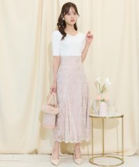 WILLSELECTION/スパンコールレースマーメイドスカート/508224081
