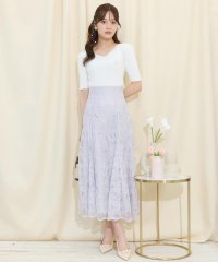 WILLSELECTION/スパンコールレースマーメイドスカート/508224081