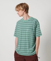 California General Store/＜CGS.＞ オーガニックコットン ボーダー 1ポケット Tシャツ/508225584