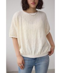 AZUL by moussy/カットジャカードトップス/508241159