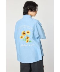 RODEO CROWNS WIDE BOWL/バックフラワーシャンブレーシャツ/508241168