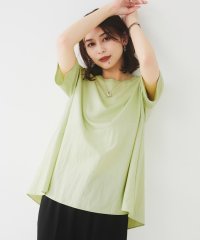 UNTITLED/【UVカット/接触冷感/Tシャツ】異素材ドッキングペプラム/508244514