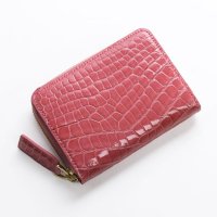 sankyoshokai/サンキョウショウカイ 三京商会 クロコダイル ミニ財布 本革 シャイニング/508244933