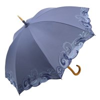 CHINOISERIE MODERN KYOTO/シノワズリーモダンキョウト シノワズリーモダン京都 シノワズリーモダンキョウト シノワズリーモダン京都 プレシオサ＆ペイズリー刺繍 かわず張り長日傘 50cm/508245191