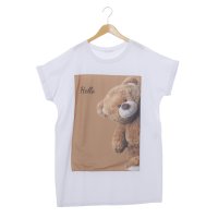 MODE FOURRURE/モードフルーレ MODE FOURRURE イタリア製ロングTシャツ/508245250