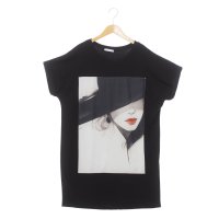 MODE FOURRURE/モードフルーレ MODE FOURRURE イタリア製ロングTシャツ/508245250