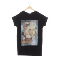 MODE FOURRURE/モードフルーレ MODE FOURRURE イタリア製ロングTシャツ/508245250