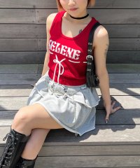 SPIRALGIRL/スパイラルガール SPIRALGIRL SELENEリボンノースリニット/508245622