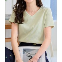 KOBE LETTUCE/コウベレタス KOBE LETTUCE [ S M L ] 選べるタイプの細リブ半袖Tシャツ【new浅Vネック】 [C3654]/508245709