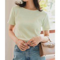 KOBE LETTUCE/コウベレタス KOBE LETTUCE [ S M L ] 選べるタイプの細リブ半袖Tシャツ【newボートネック】 [C3654]/508245721