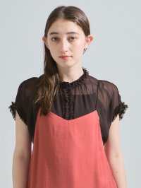 ketty/ケティ ketty シフォン楊柳フリルブラウス≪手洗い可能≫/508245759