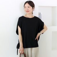 Aletta vita/アレッタ ヴィータ Aletta vita ドライタッチボートネックドルマンプルオーバー/508245831