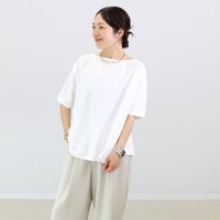 Aletta vita/アレッタ ヴィータ Aletta vita オーガニックコットンボートネックワイドプルオーバー/508245834