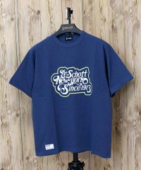 Schott/ショット Schott T－SHIRT CURSIVE SCRIPT カーシヴ スクリプト プリント 半袖 Tシャツ 綿100％ コットン トップス メンズ 人/508245853